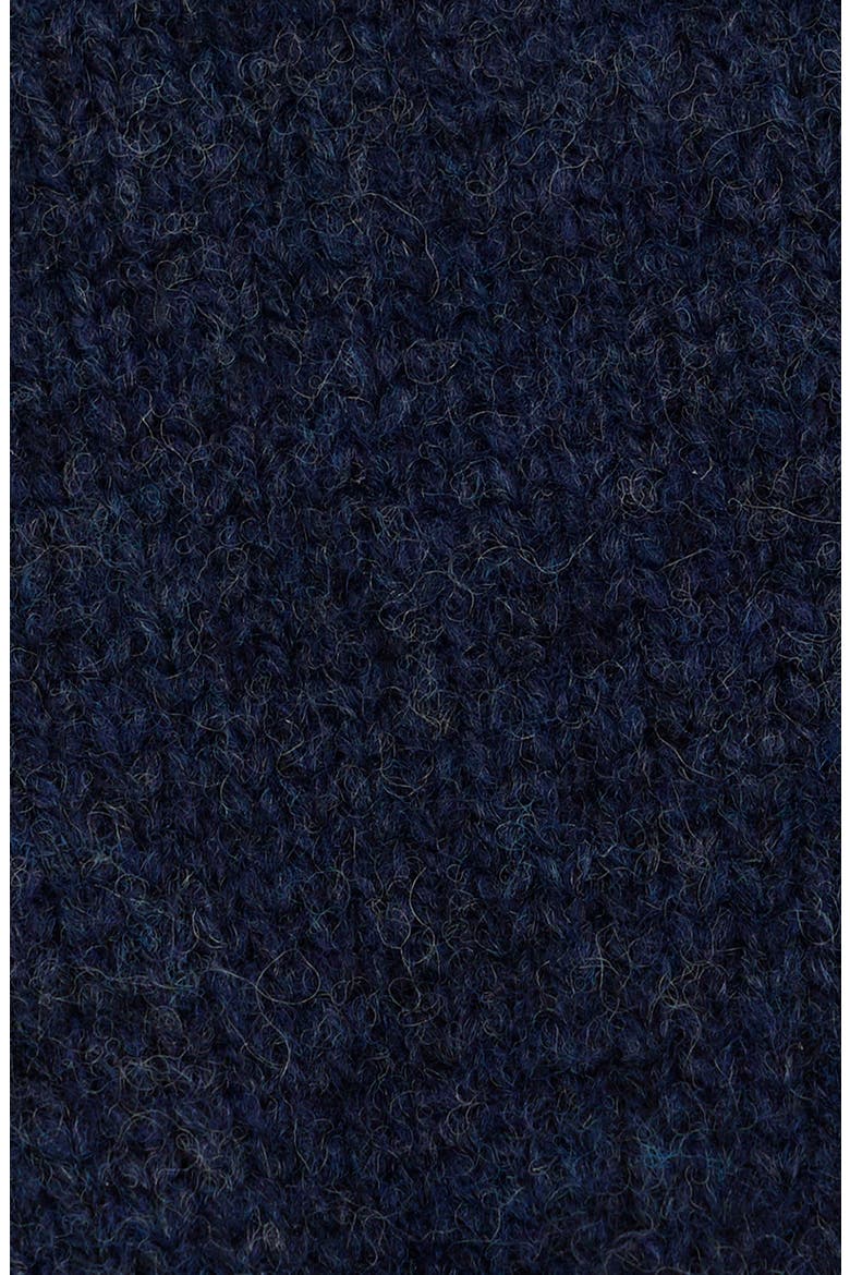Heath Fingerless Wool Gloves, Alternate, color, NAVY
