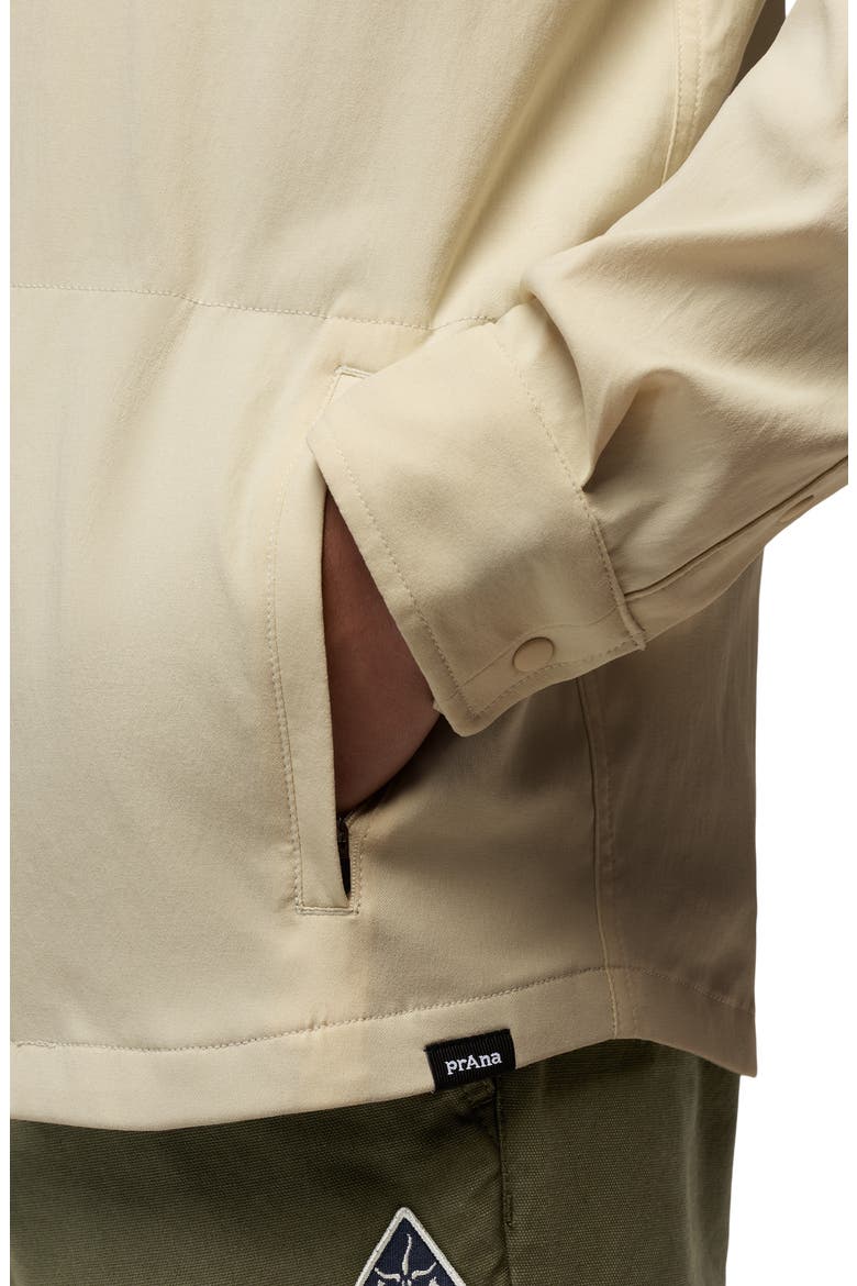 Stretch Zion Long Sleeve Button-Up Shirt, Alternate, color, BEACH PEBBLE