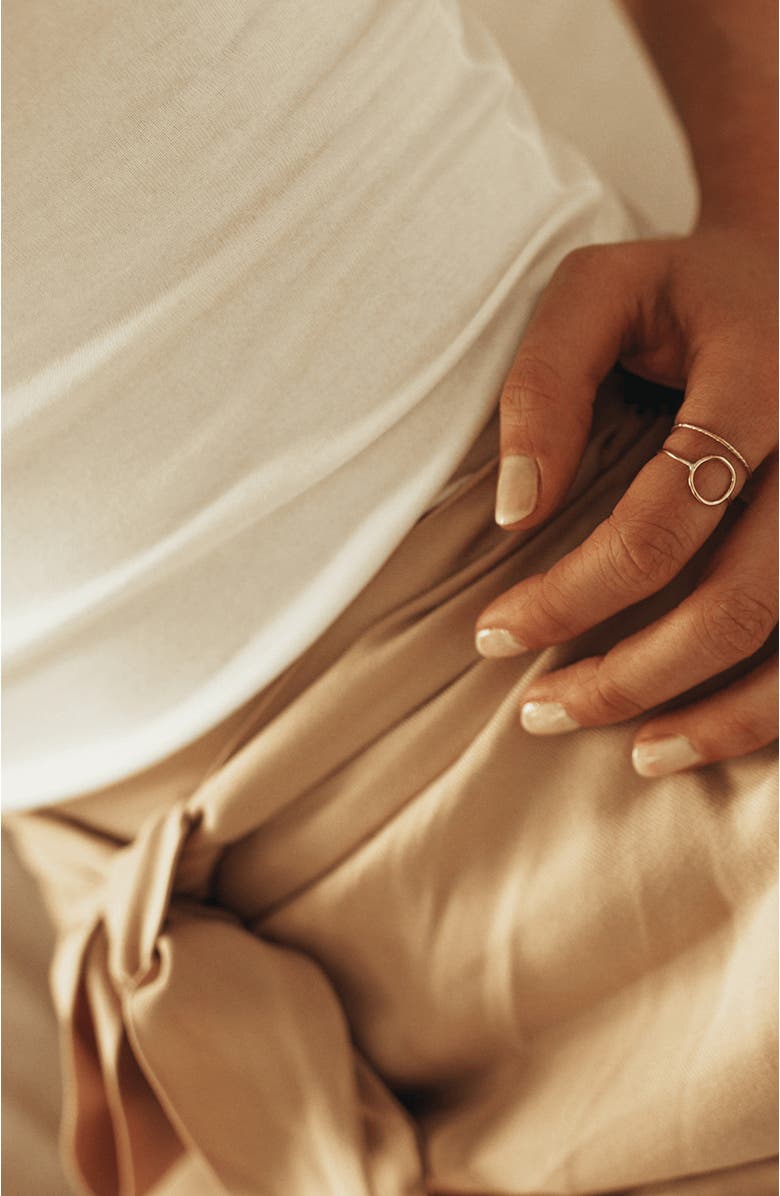 MADE BY MARY Meridian Ring, Alternate, color, Gold Filled