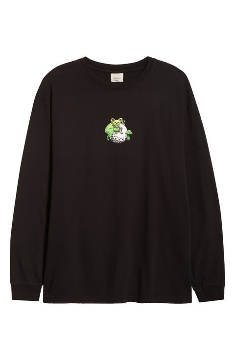 Grateful Dead Long Sleeve Cotton Graphic T-Shirt