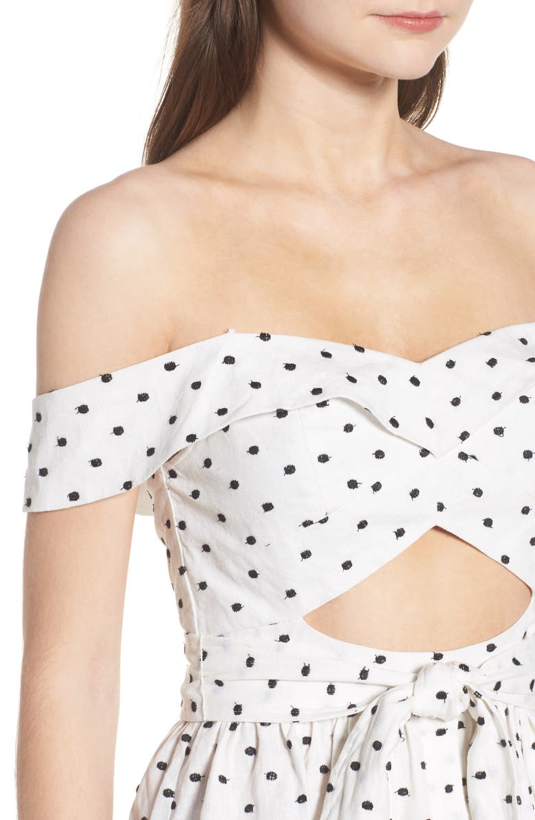 WAYF WAY Capri Cutout Top, Alternate, color, 