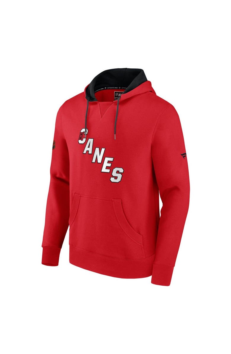 FANATICS Men's Fanatics Branded Red Carolina Hurricanes Special Edition 2.0 Team Logo Pullover Hoodie, Alternate, color,