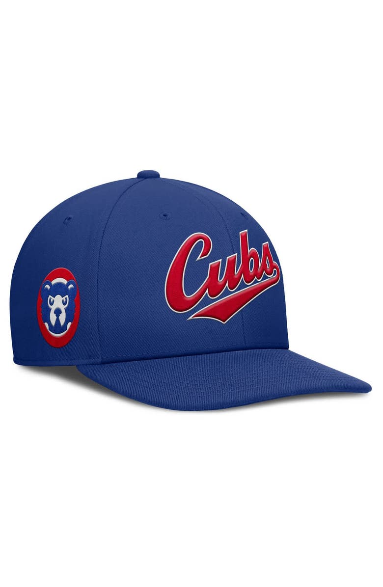 Nike Men's Nike Royal Chicago Cubs Pro Performance Snapback Hat, Main, color, Royal