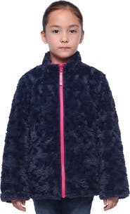 Rokka&Rolla Kids' Reversible Fleece Puffer Jacket
