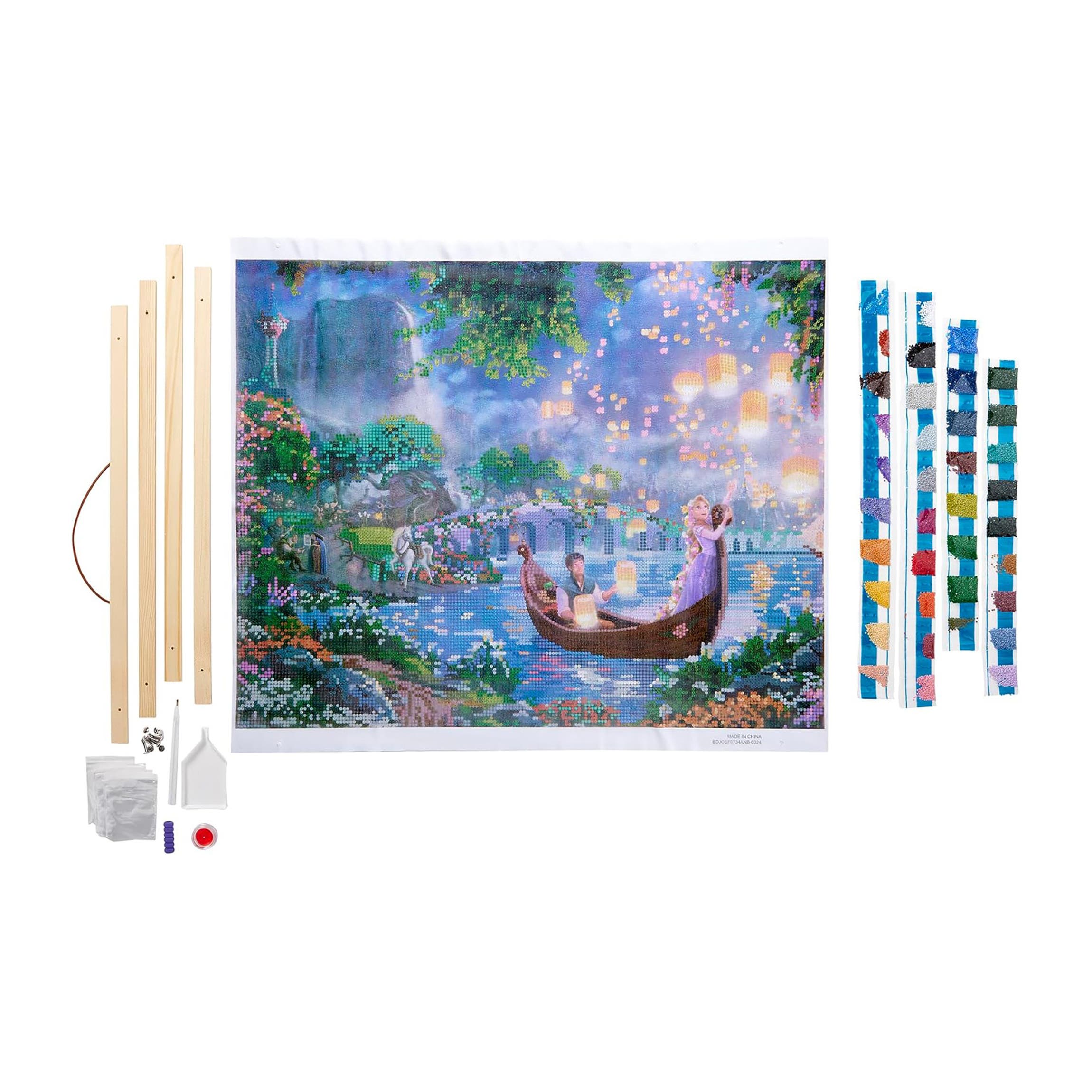 Disney Dreams Diamond Art Rapunzel Lantern Scene Gem Kit | Nordstrom