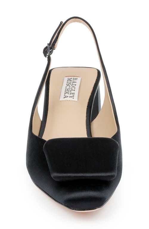 Badgley Mischka Collection Gracen Slingback Pump In Black