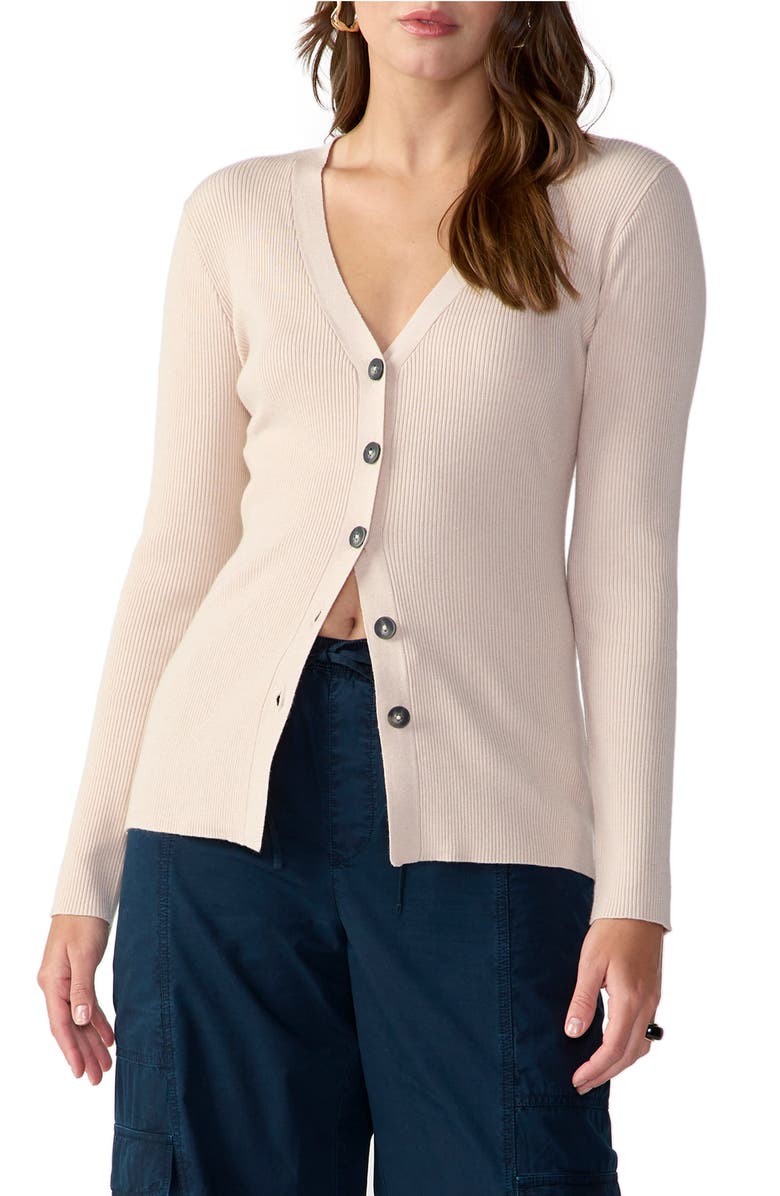 Off Duty Cotton Blend Cardigan
