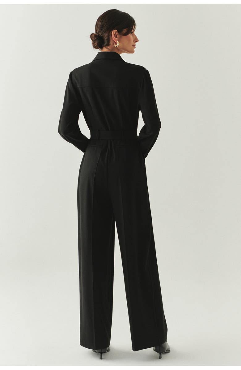 Exquise Emmalyn Jumpsuit, Alternate, color, Black