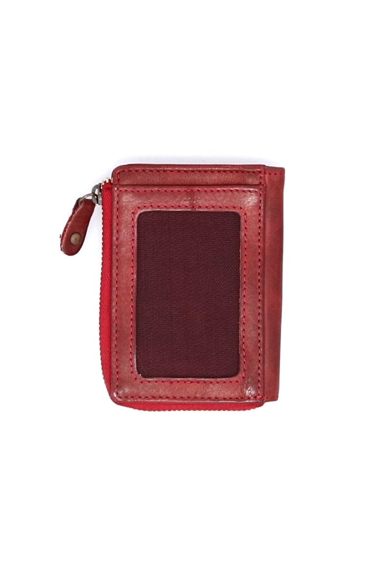 Ava Wallet, Alternate, color, Red Dip Dye