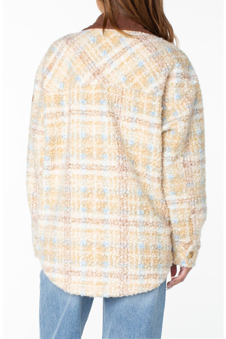Overlander Fleece Shirt Jacket, Alternate, color, PEBBLE