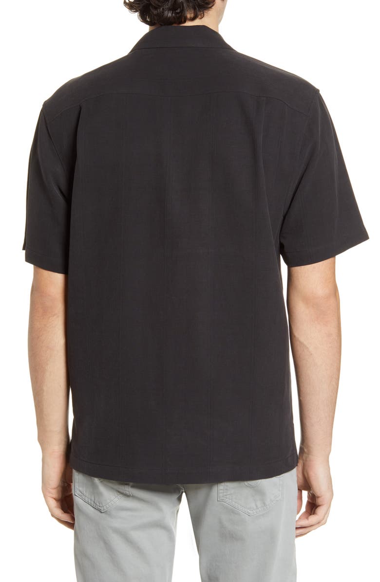 Tommy Bahama Tahitian Border Classic Fit Silk Shirt, Alternate, color,