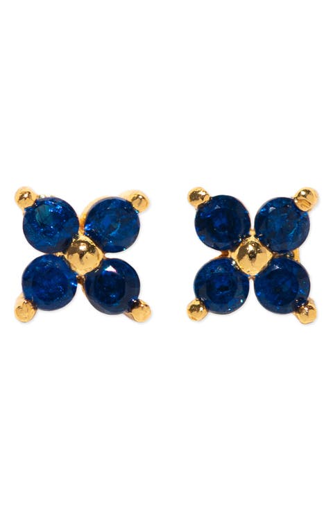 Teeny Tiny Cubic Zirconia Cluster Stud Earrings