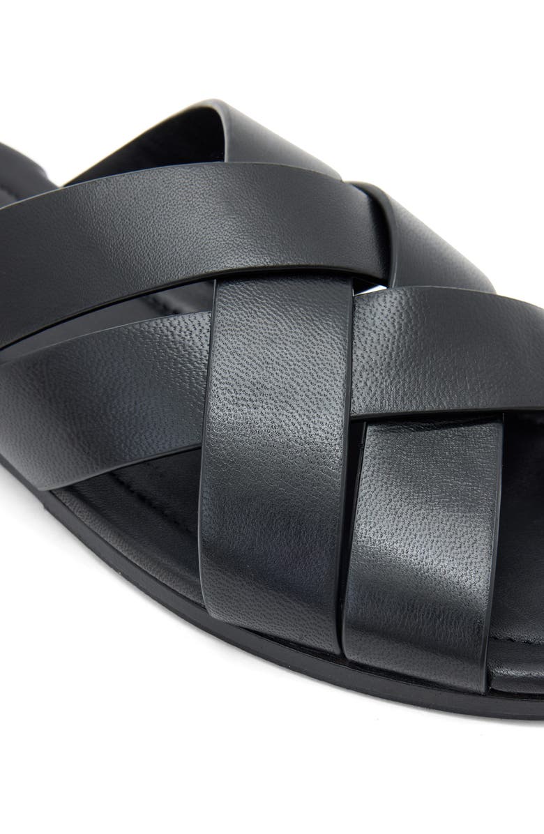 John Varvatos Merida Slide Sandal, Alternate, color, Black