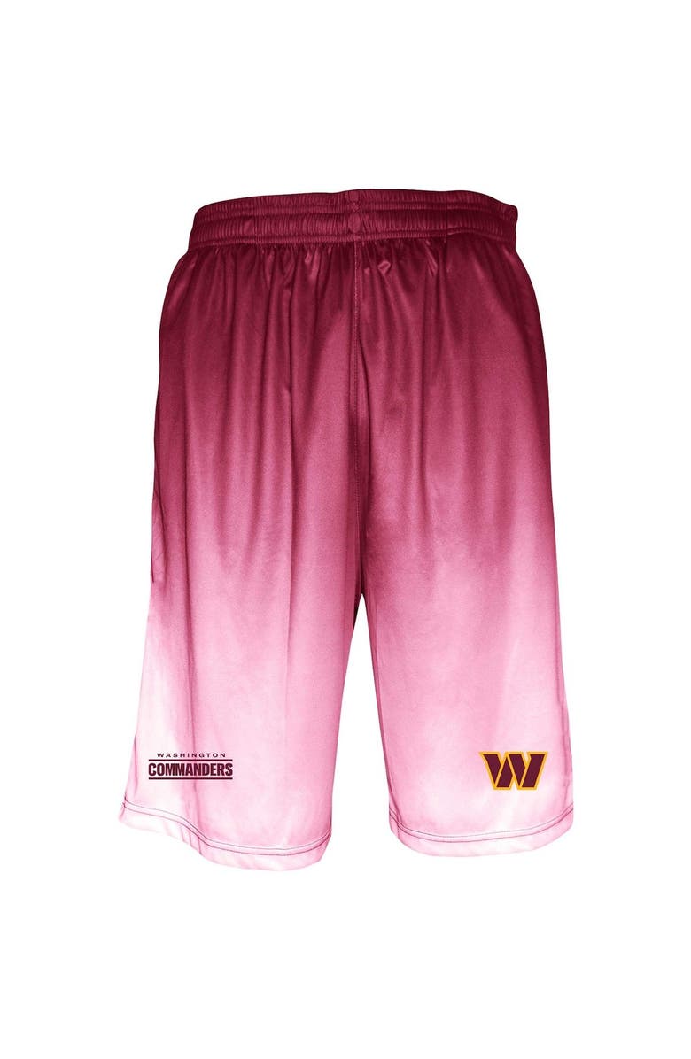 PROFILE Men's Burgundy Washington Commanders Big & Tall Faded Shorts, Main, color, Burgundy