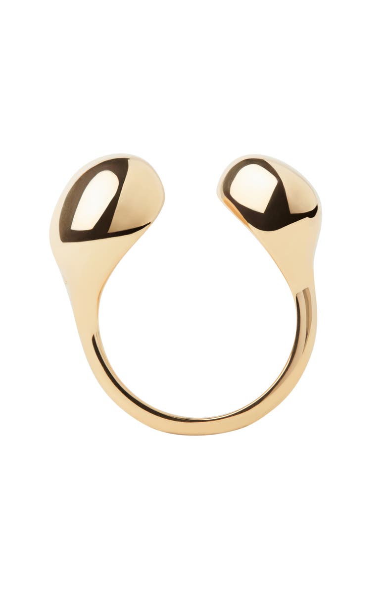 PDPAOLA Gravity Ring, Alternate, color, Gold