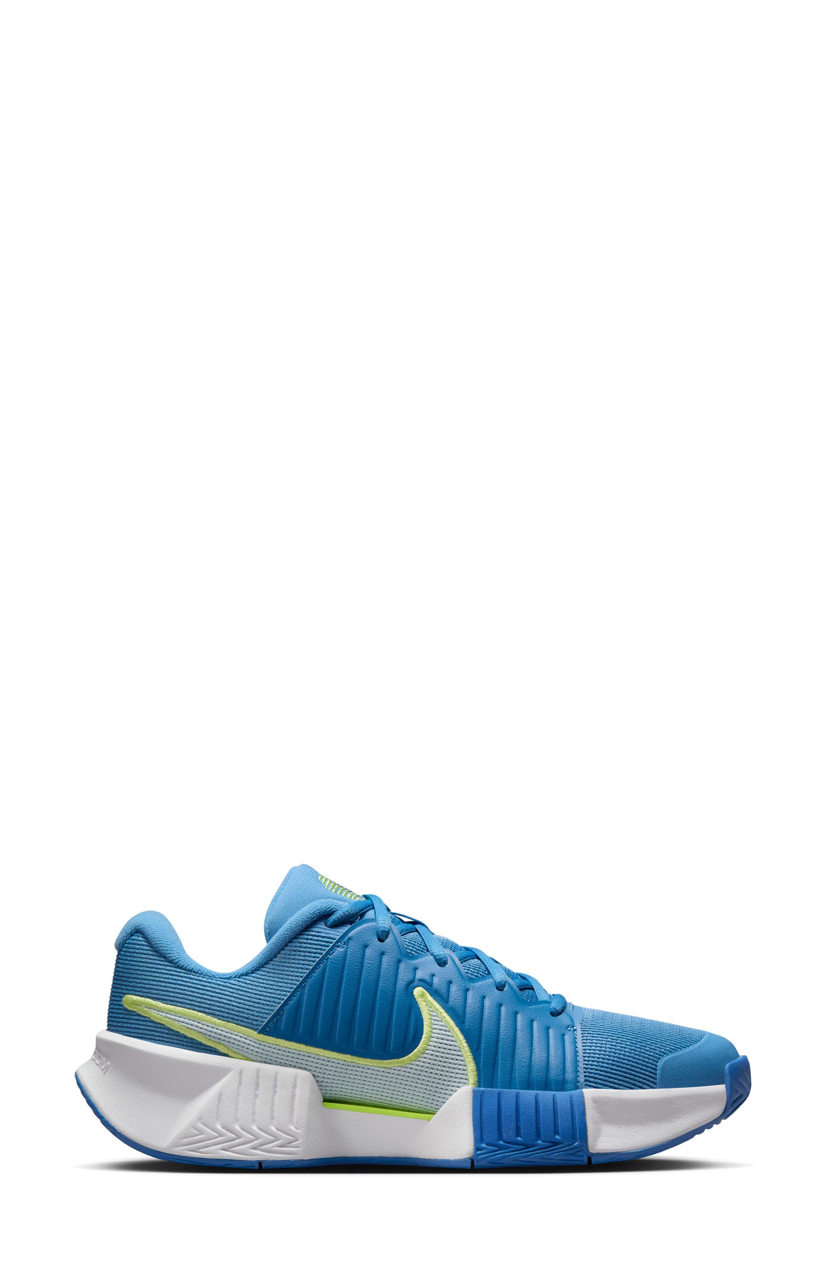 Nike Zoom GP Challenge 1 Hard Court Tennis Shoe, Alternate, color, Blue/ Glacier Blue/ White