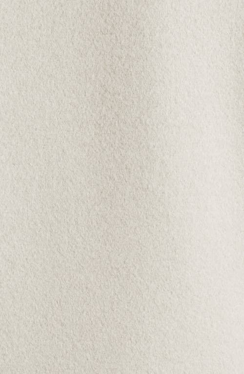 Fleurette Notch Collar Wool Coat In Fawn