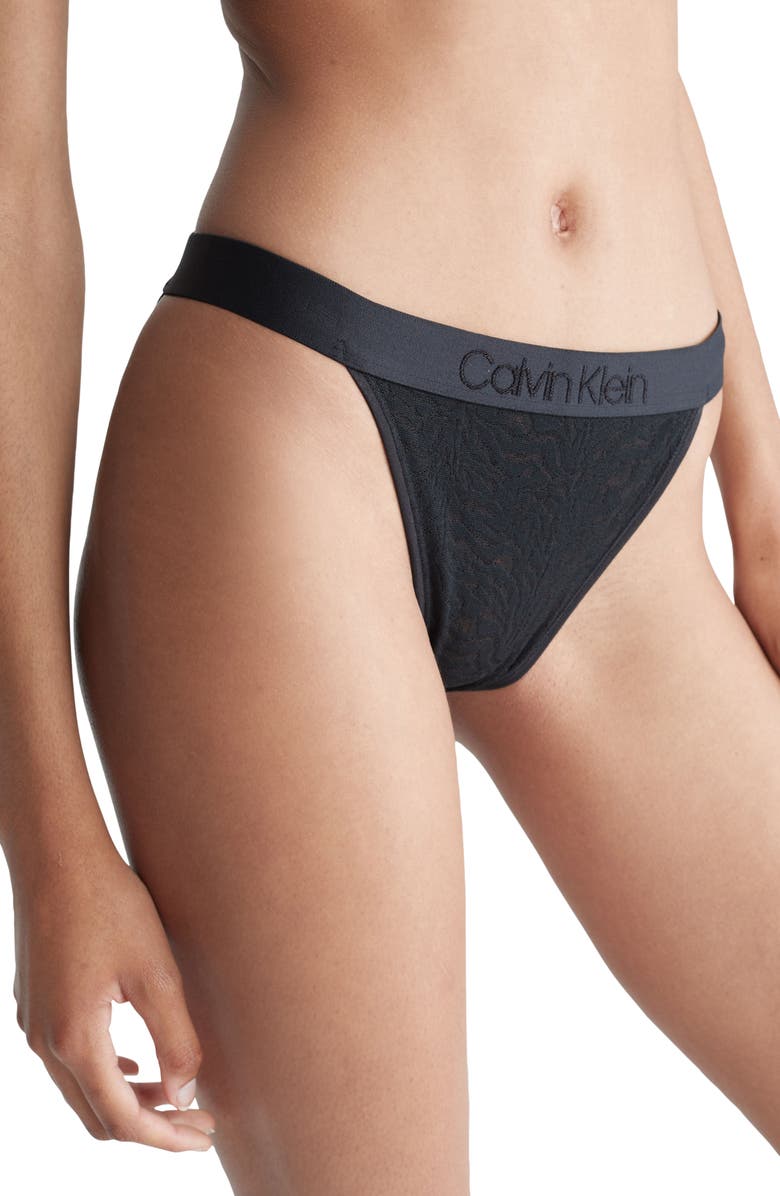 Calvin Klein Intrinsic High Cut Tanga, Alternate, color, 