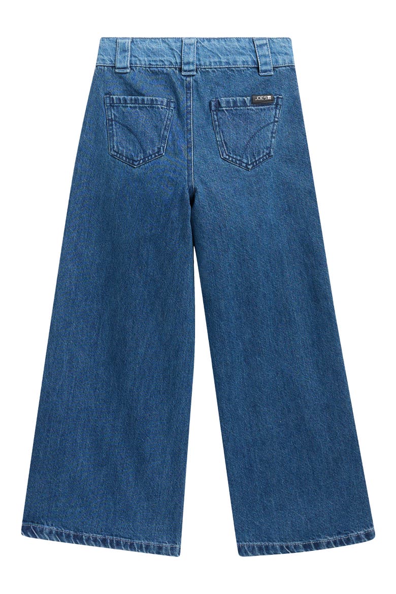 Kids' Bailey Palazzo Wide Leg Jeans, Alternate, color, MED WASH