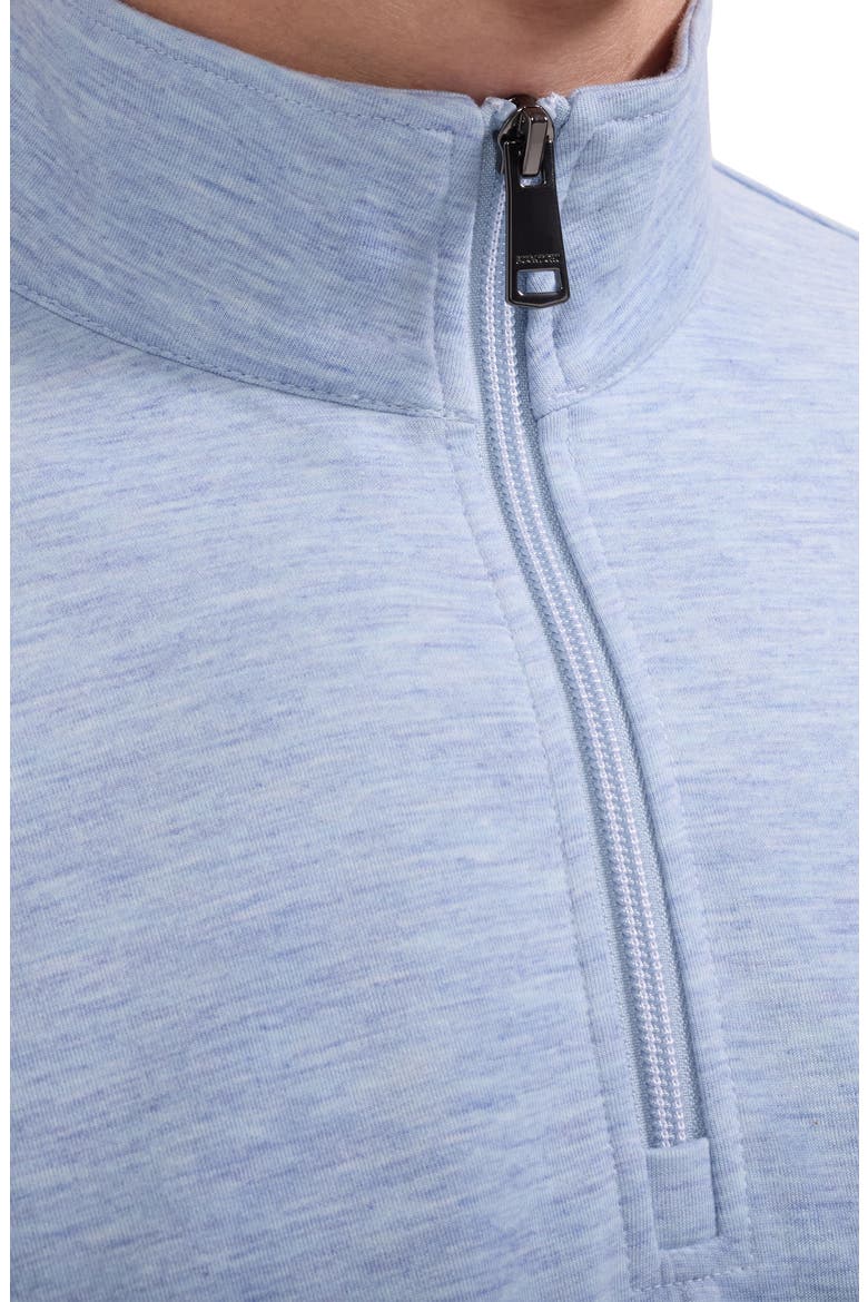 Soft Touch Quarter Zip Pullover, Alternate, color, AIR BLUE