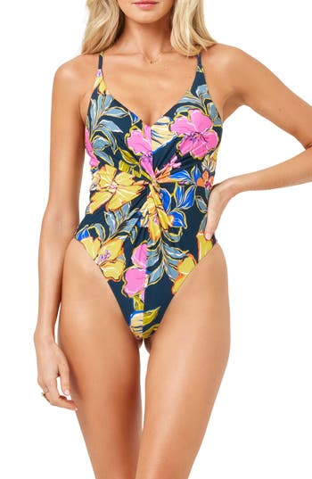 L*space Lspace Devi Classic One-piece Swimsuit In Tropadelic