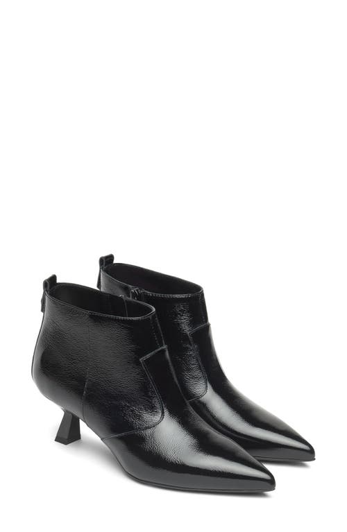 Nerogiardini Mid Heel Ankle Bootie In Black