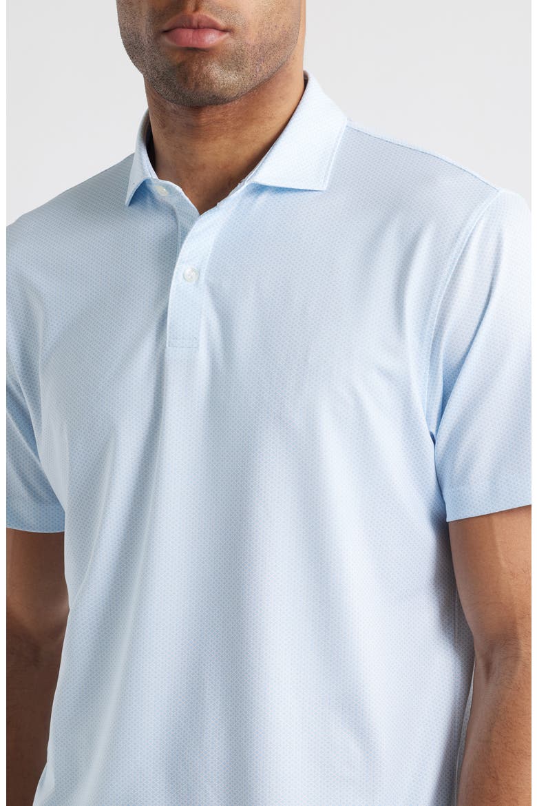 Teo Microprint PREP-FORMANCE Golf Polo, Alternate, color, MALIBLU