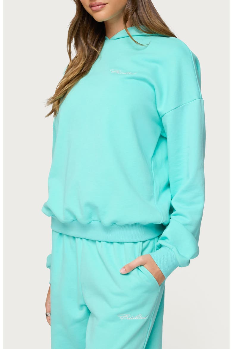 Oversize Hoodie, Alternate, color, AQUA