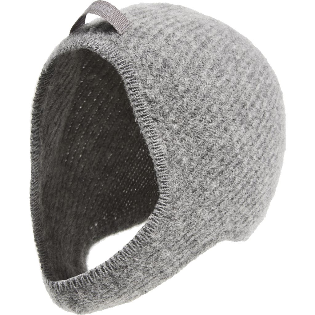 Jacquemus La Capuche Grosgrain Alpaca & Wool Blend Hood In Gray