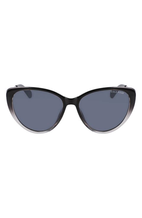 54mm Polarized Cat Eye Sunglasses