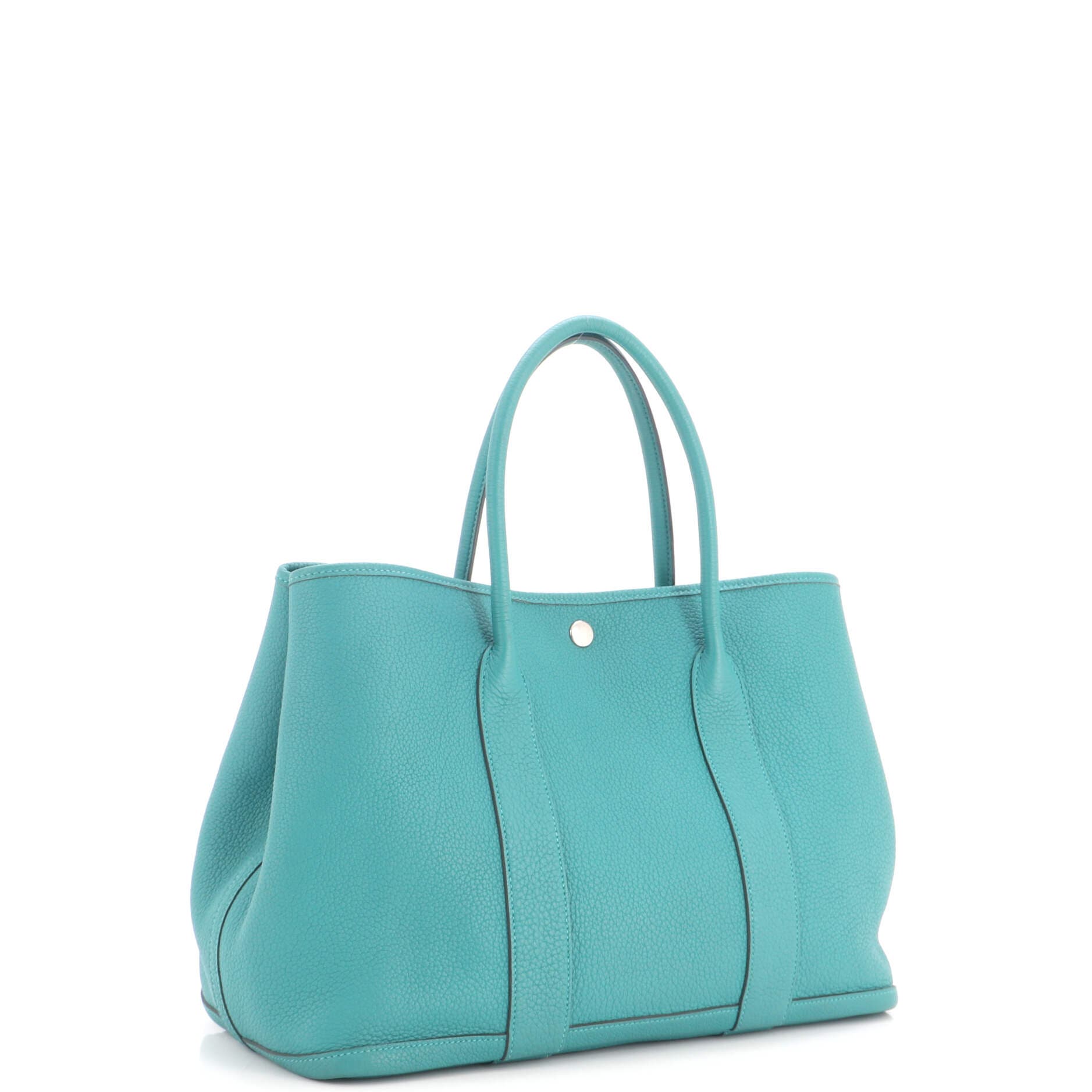 Garden Party Tote Leather 36, Alternate, color, Green