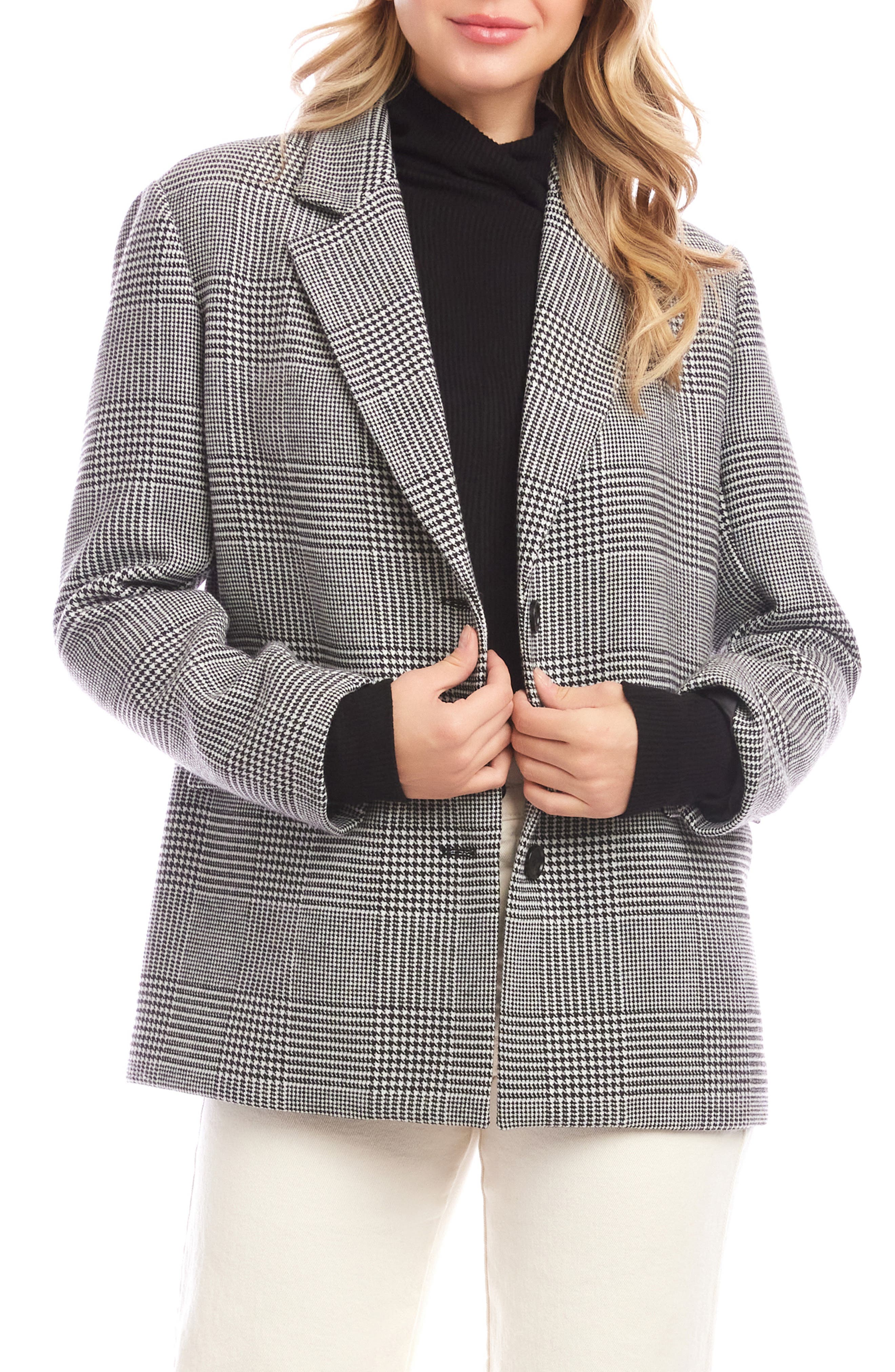 Houndstooth Blazer
