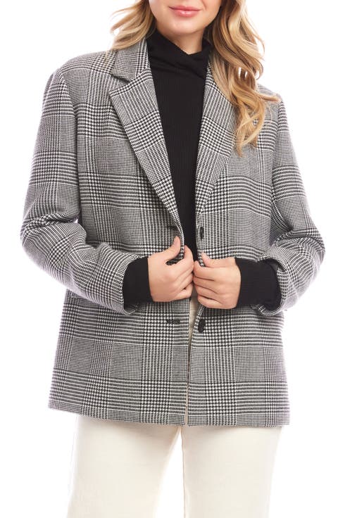Houndstooth Blazer