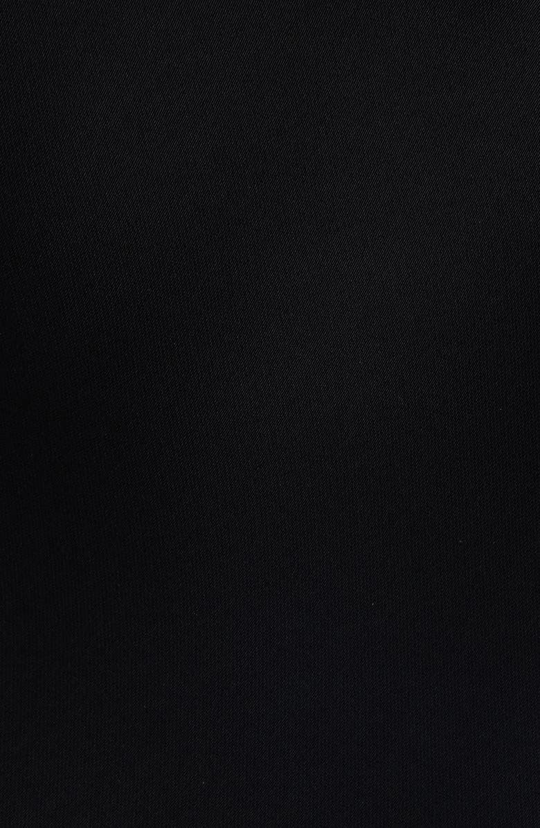 Courrèges Knot Crepe Asymmetric Minidress, Alternate, color, 