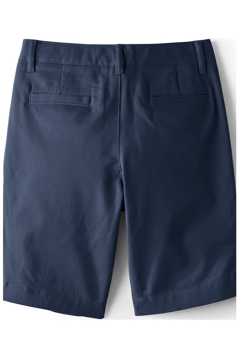 School Uniform Girls Stretch Chino Bermuda Shorts, Alternate, color, Classic Navy