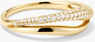 MEJURI Open Dôme Pavé Ring