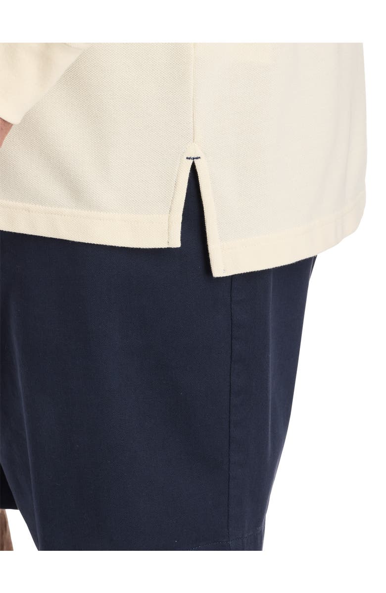 Nautica Big & Tall Colorblocked Polo Shirt, Alternate, color, Natural