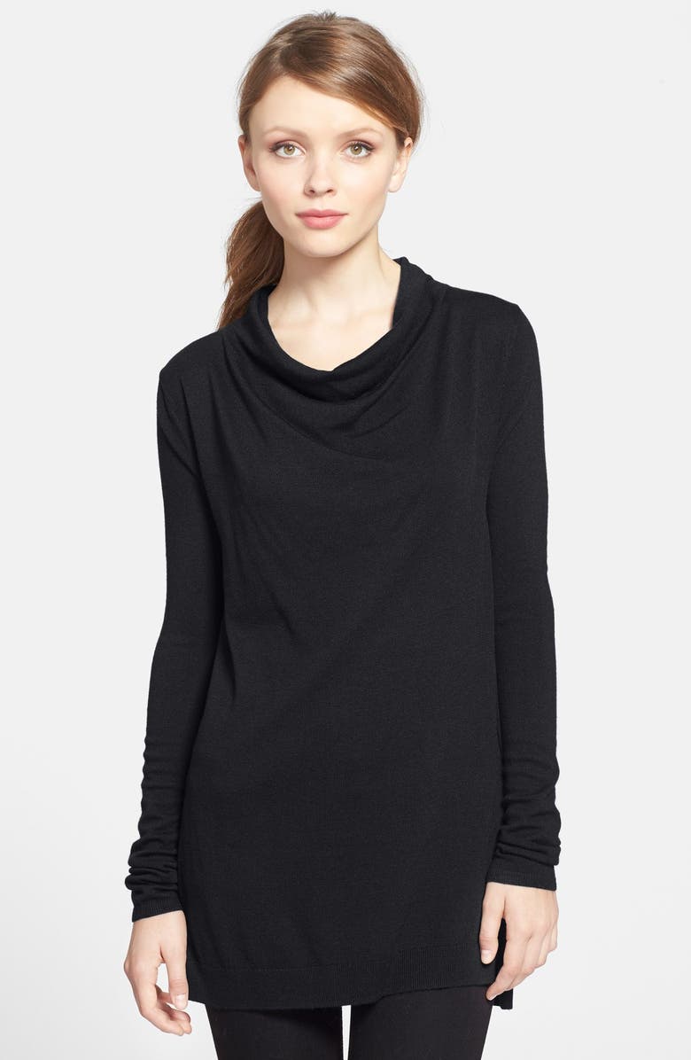 Trouvé Drape Neck Sweater, Main, color,