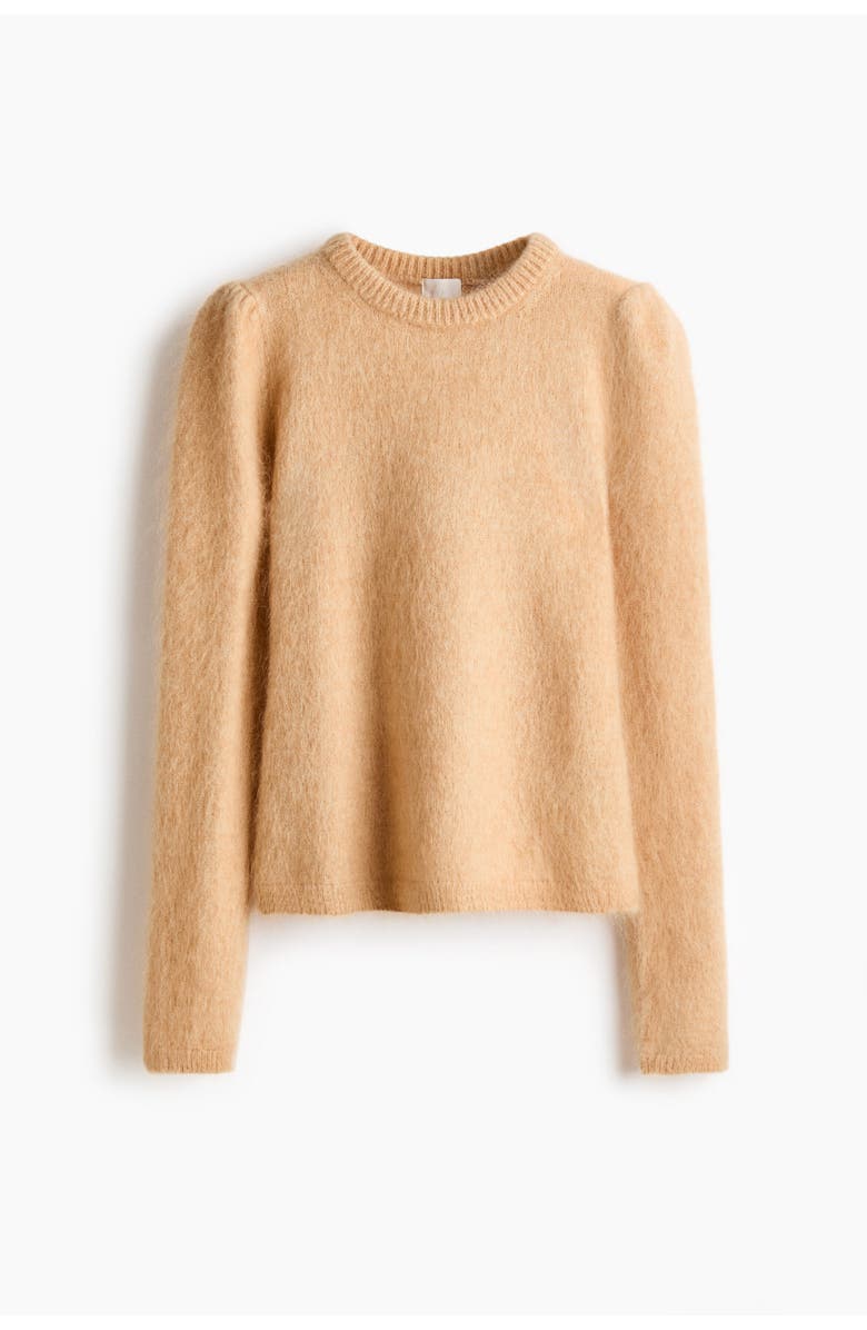 H&M Mohair-blend Jumper, Main, color, Beige