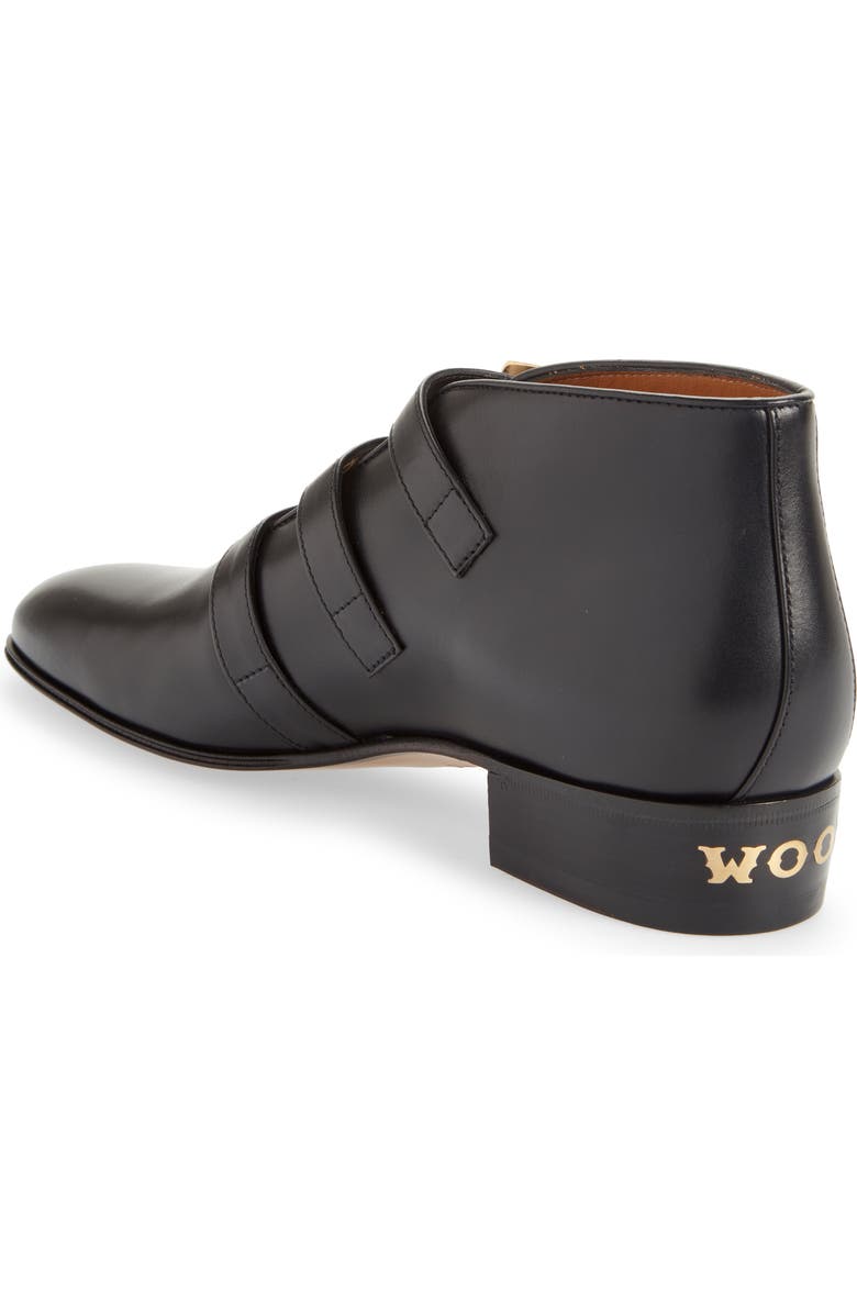 Gucci Hollywood Buckle Bootie, Alternate, color,