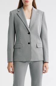 Theory Check Single Breasted Blazer