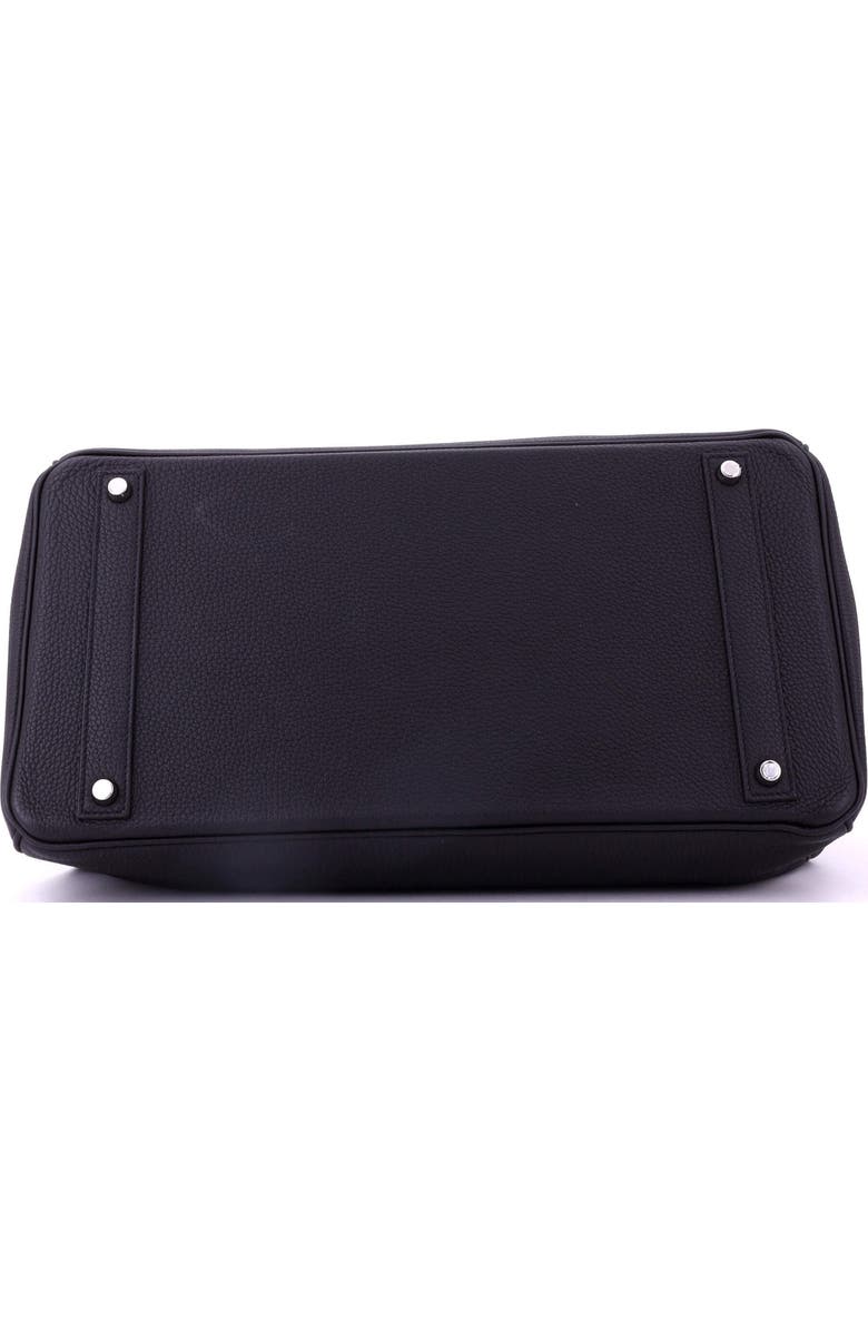 Pre-Owned Hermes Birkin Handbag Black Togo with Palladium Hardware 40, Alternate, color,