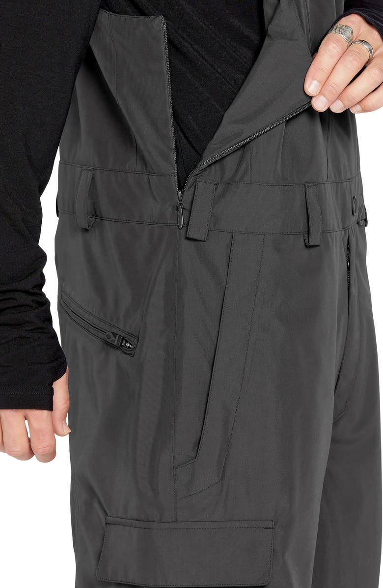 Volcom Sparta Waterproof Bibs, Alternate, color, 