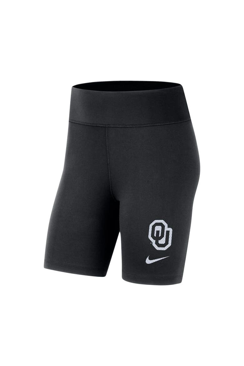 Women's Nike Black Oklahoma Sooners Performance Biker Shorts, Alternate, color, Black
