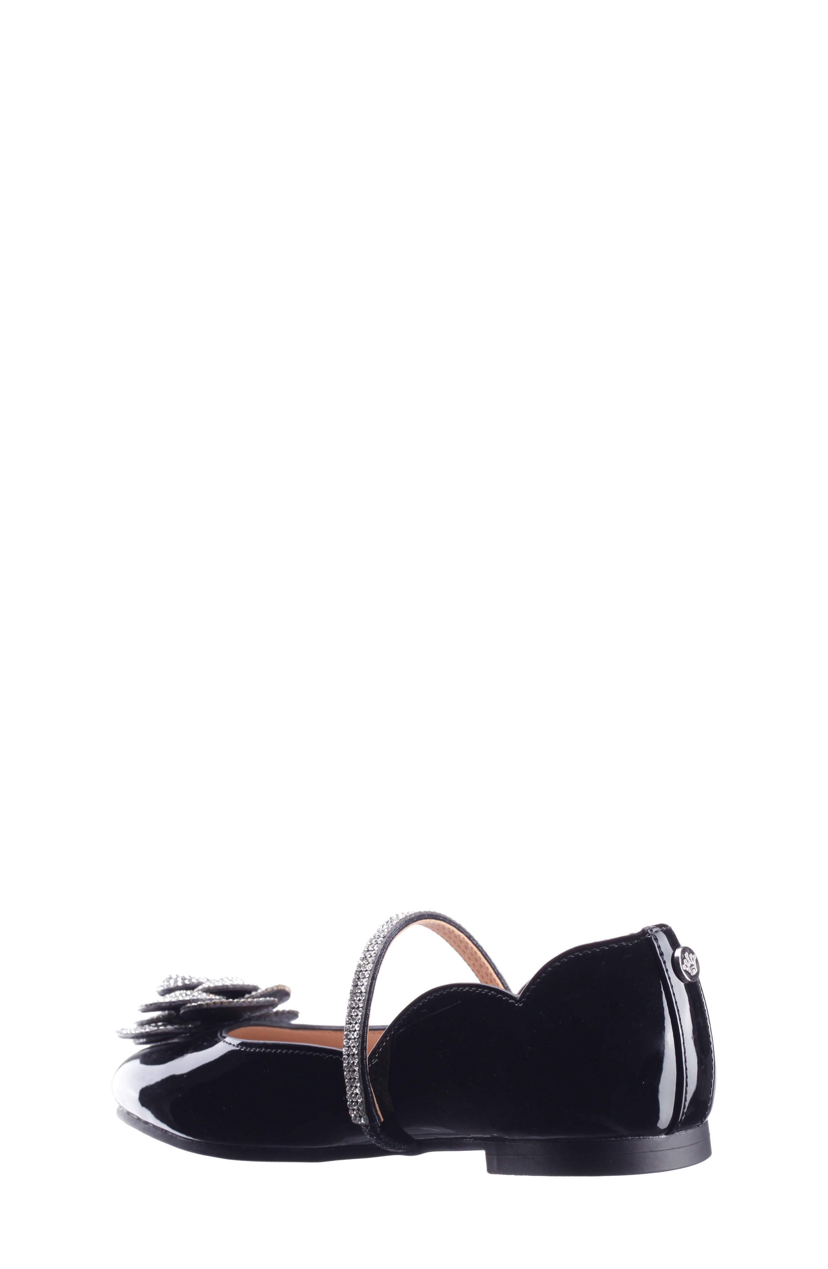 Nina Kids' Izzy Mary Jane Flat, Alternate, color, Black Patent
