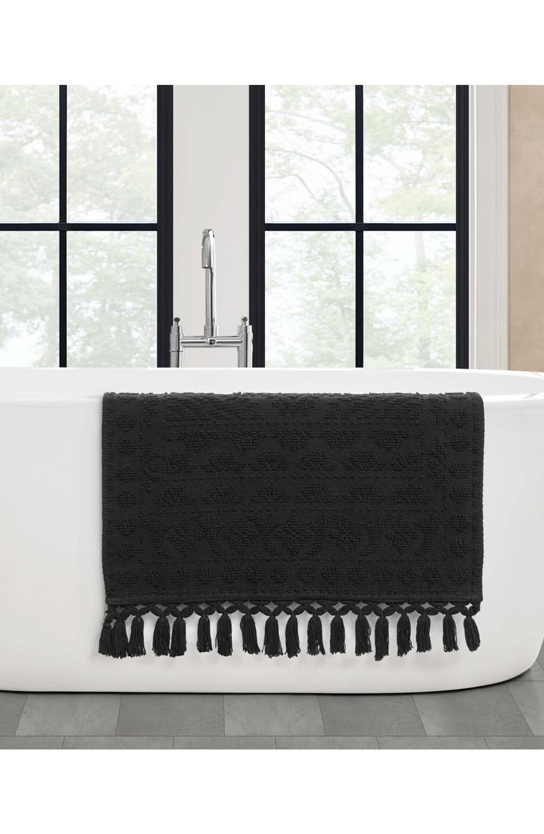 French Connection Nellore Fringe Bath Rug, Alternate, color, 