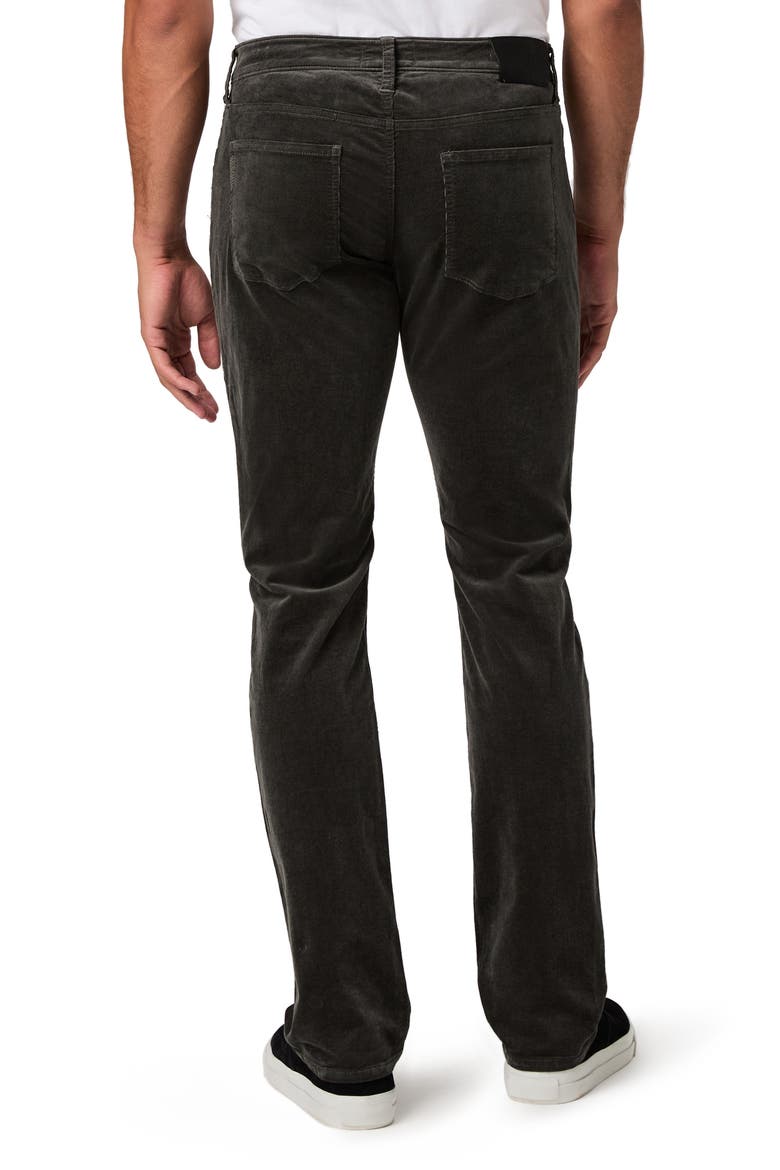 Federal Slim Straight Leg Corduroy Pants, Alternate, color, DARK IRON