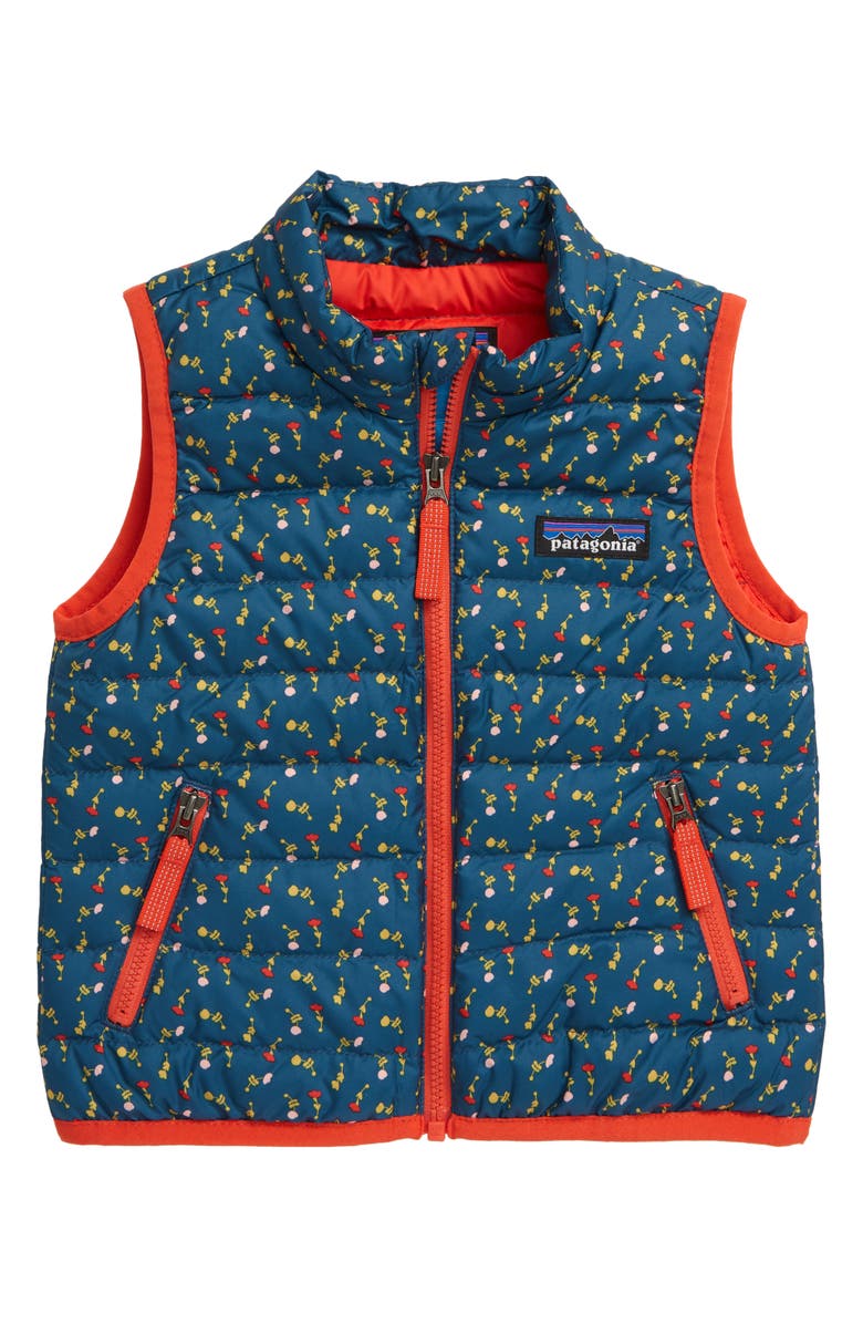Patagonia Water Repellent Recycled Down Sweater Vest, Main, color, 