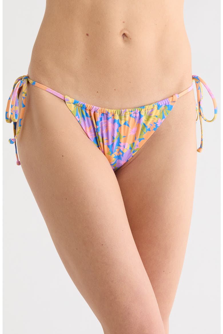 Beat the Heat Bells Bikini Bottoms, Main, color, PURPLE MULTI