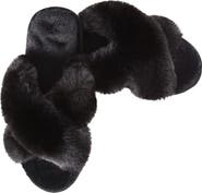 MeMoi Beverly Faux Fur Memory Foam Slipper